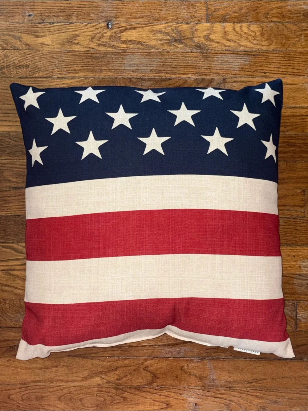 Pottery Barn American Flag Indoor/Outdoor Pillow 22”